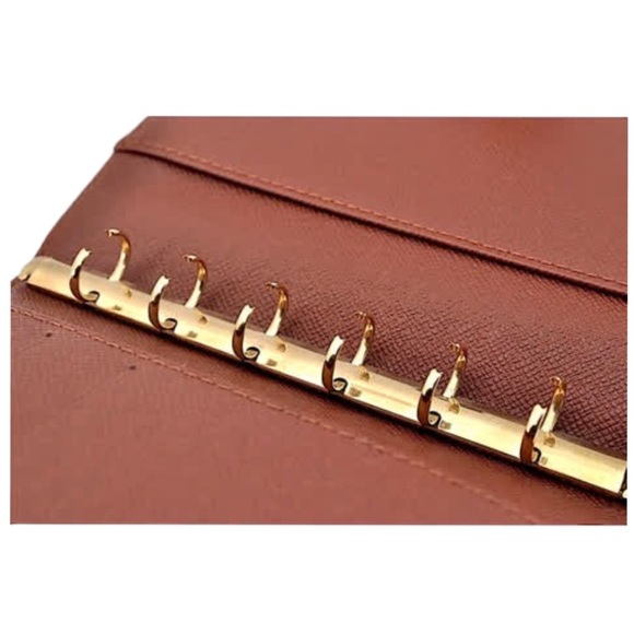 authentic Louis Vuitton PM monogram agenda | 6 ring planner | cash stuffing - Picture 7 of 10